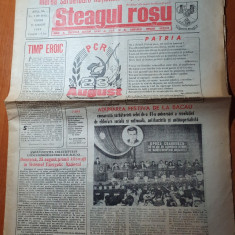 ziarul steagul rosu 23 august 1985- numar cu ocazia zilei nationale a romaniei