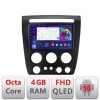 Navigatie Hummer H3 Android Ecran QLED octa core 4+64 carplay android auto KIT-H3+EDT-E309V3 CarStore Technology