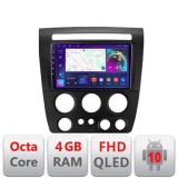 Navigatie Hummer H3 Android Ecran QLED octa core 4+64 carplay android auto KIT-H3+EDT-E309V3 CarStore Technology
