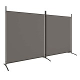 Cumpara ieftin Paravan de camera cu 2 panouri, antracit, 348x180 cm