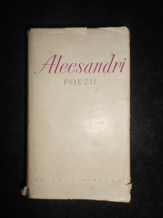 VASILE ALECSANDRI - POEZII (1974, editie bibliofila)