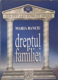 Dreptul Familiei - Maria Banciu, Editura Argonaunt, 2000, 414 pagini, Carte de Drept
