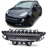 Grila sport fara emblema Black Edition neagra, potrivita pentru Opel Adam 12-19 Performance AutoTuning
