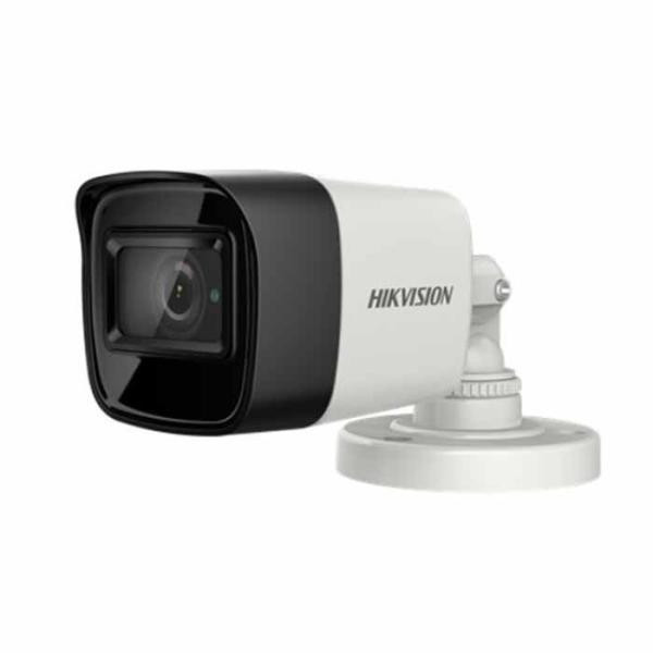 Camera supraveghere hikvision turbo hd bullet ds-2ce16d0t-itfs(2.8mm) 2mp audio over coaxial cable microfon audio incorporat