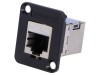 Adaptor EH Cat 5e Ecranat RJ45 Soclu
