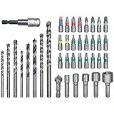 Einhell 49108956 - Set accesorii insurubare si burghie mixte 39 bucati