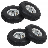 Cumpara ieftin Roti carucior industrial, 4 buc., 4,10/3,50-4 (260x83), cauciuc