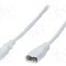 Cablu alimentare AC, 2m, 2 fire, culoare alb, IEC C7 mama, IEC C8 tata, LOGILINK - CP132