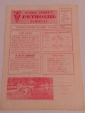 Program (vechi) meci fotbal PETROLUL Ploiesti-FARUL CONSTANTA (02.05.1971)