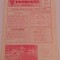 Program (vechi) meci fotbal PETROLUL Ploiesti-FARUL CONSTANTA (02.05.1971)