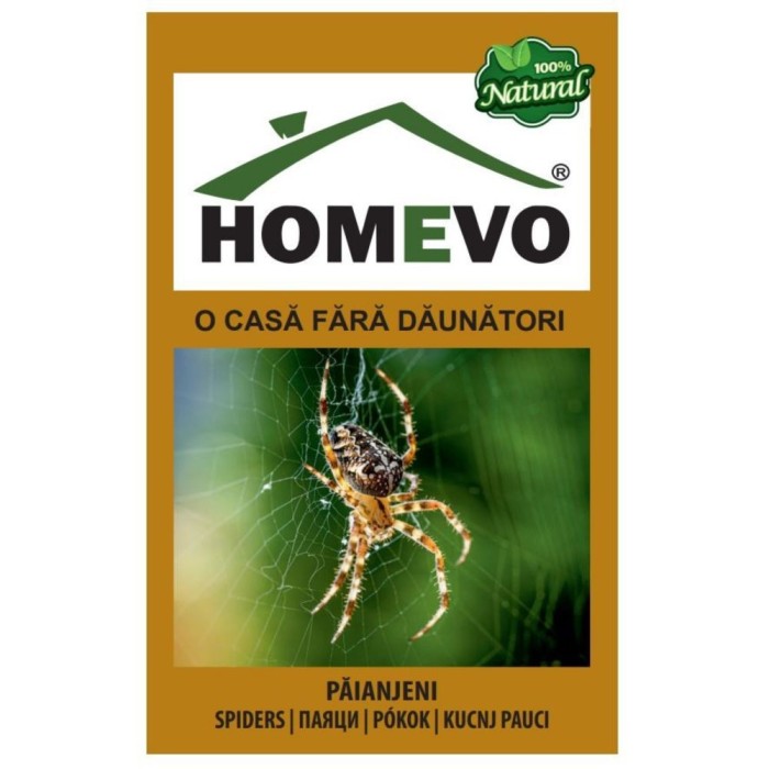 Soluție Naturală Anti Păianjeni HOMEVO 8ml