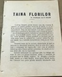 C. CRT Regalista - Lectura - Taina florilor