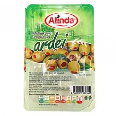 Masline verzi umplute cu ardei Alinda 170g MGR25241 foto