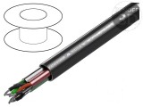 Cablu ecranat 3x2x18AWG cu folie Al-PET PVC