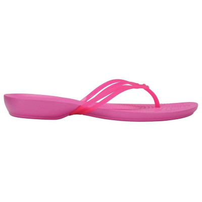 Slapi Crocs Isabella Flip Roz - Vibrant Pink foto