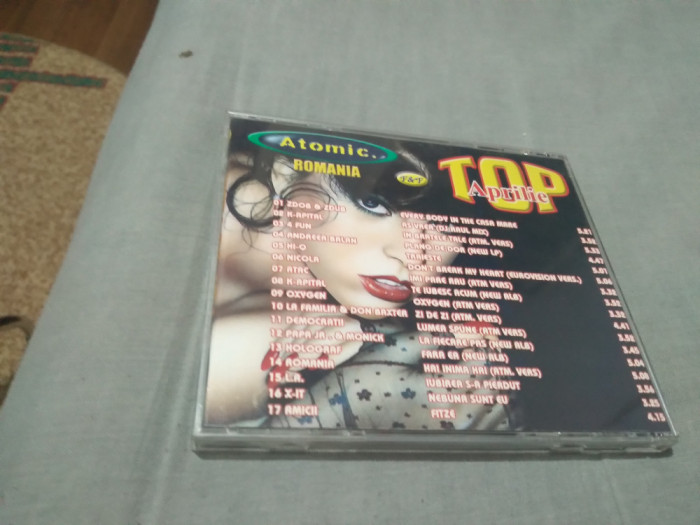 CD TOP ATOMIC APRILIE 2003 ORIGINAL