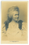 3925 - Queen ELISABETH, Regale, Royalty, Romania - old postcard - unused, Necirculata, Printata