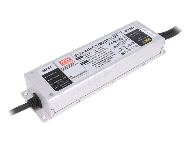 Alimentator LED 240W 137V 1.75A IP67