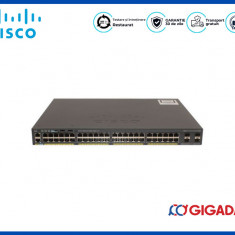 Cisco Catalyst 2960-X 48 GigE PoE 370W, 4 x 1G SFP, LAN Base.