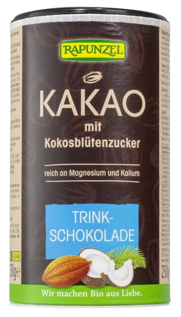 Cacao din Nuca Cocos cu Zahar Bio Rapunzel 250gr