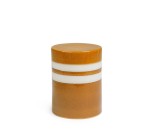 Cumpara ieftin Masuta cafea ceramica maro alba Zalem &Oslash;32x43h