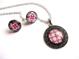 Set bijuterii model traditional 32503, Set bijuterii handmade