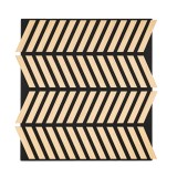 Panou Acustic Perete Leziter Deco XII Aspect Bambus 60x60x1.8cm - Decor Modern, Izolare Fonica