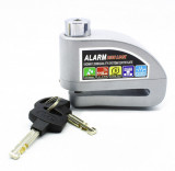 Antifurt moto cu alarma 110dB, blocator disc