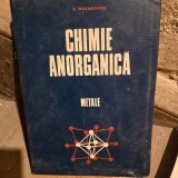 CHIMIE ANORGANICA. METALE - C. MACAROVICI
