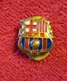 Insigna (veche-cu talpa) fotbal - CF BARCELONA