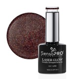 Cumpara ieftin Oja Semipermanenta Holografica Laser Glow SensoPRO Milano 10ml, Moon Dust #32