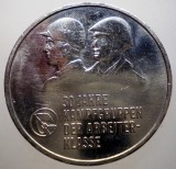 2.050 GERMANIA RDG DDR 30 JAHRE KAMPFGRUPPEN MILITIA 10 MARK 1983 A XF/AUNC, Europa, Cupru-Nichel