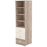 Raft corp cu 3 sertare Hubners Sofia crem nisip