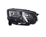 Far Peugeot Partner/Rifter, 06.2018-, montare fata, dreapta, cu lumina de zi; H1+H7+PY21W+W21/5W; electric; halogen; marcaj &amp;quot;Peugeot&amp;quot;, VALE, Valeo