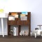 vidaXL Raft reviste copii, stejar maro, 71x30x78,5cm, lemn prelucrat 339528