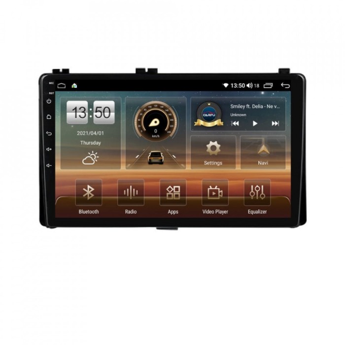 Navigatie dedicata cu Android Toyota Auris 2015 - 2019, 4GB RAM, Radio GPS Dual