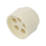 Insert pentru Presetupă 4mm NPT1/2 cu 5 Orificii Elastomer