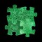 Covoras ortopedic senzorial puzzle Set Fluorescent, straluceste in intuneric