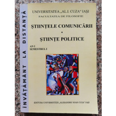 Stiintele Comunicarii. Stiinte Politice - Colectiv ,554400