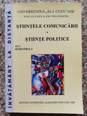 Stiintele Comunicarii. Stiinte Politice - Colectiv ,554400 foto