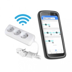 Prelungitor 220V Clasic - Cu Microfon &amp;amp; Reportofon Spion Wi-Fi foto