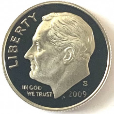 AMERICA 1 DIME 2009 PROOF LITERA S, (Franklin Delano Roosevelt.) foto