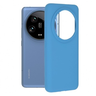 Husa pentru Xiaomi 14 Ultra, Techsuit, Soft Edge, Albastra foto