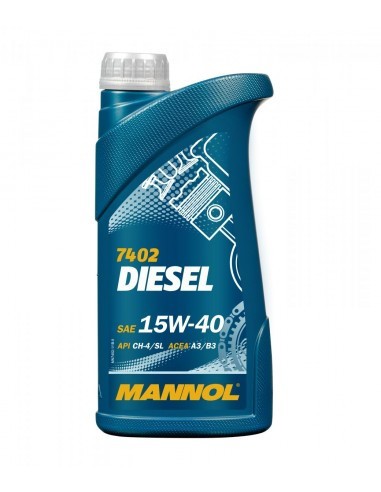 Ulei pentru motor MANNOL DIESEL 15W-40- 1L