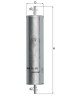 MAHLE KL 232 filtru combustibil