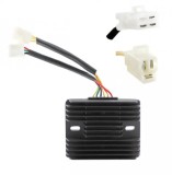 Regulator Tensiune ATV Linhai 250-300cc Motorevolution, Releu Incarcare, Distanta prinderi 80mm, 110x85mm