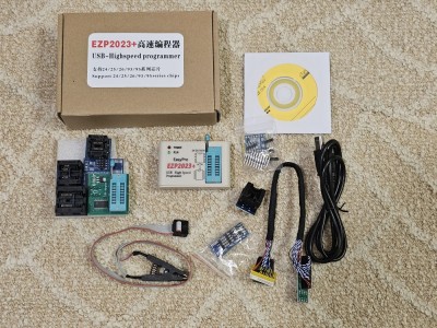 Programator EZP2023+ EEPROM BOIS High Speed Read/Write 12Mbps Support 25 FLASH 24 93 95 foto