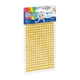 Accesorii creatie - perle plastic, galben, 3mm, set 260 buc, Fiorello, GR-PS162-5 / 170-2582