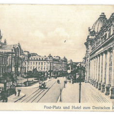 4370 - BUCURESTI, Market, Romania - old postcard, CENSOR - used - 1918