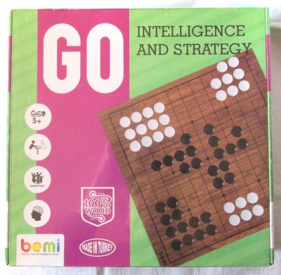 Joc &amp;quot;GO&amp;quot;, cu tabla de lemn, BEMI. Format mare. Instructiuni in limba engleza foto